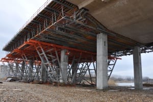 Строительство моста в Беларуси